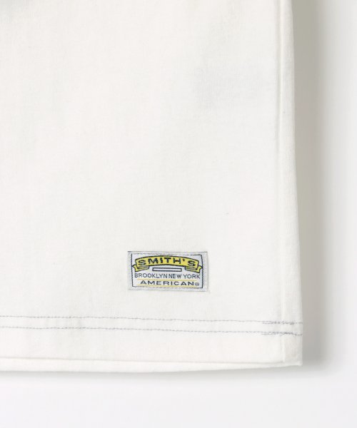 LAZAR(ラザル)/【Lazar】SMITH'S AMERICAN/スミス アメリカン ミニロゴ 刺繍 ステッチ Tシャツ/img08