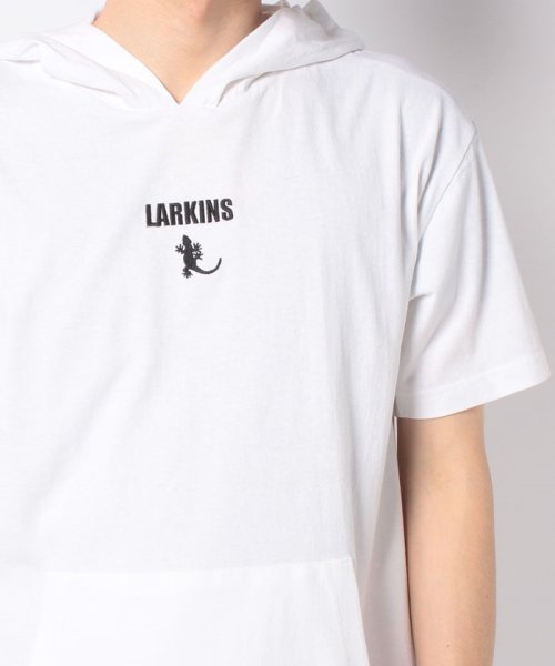 LARKINS(LARKINS)/【LARKINS】 ラーキンス バックロゴ  Tシャツパーカー ユニセックス/img12