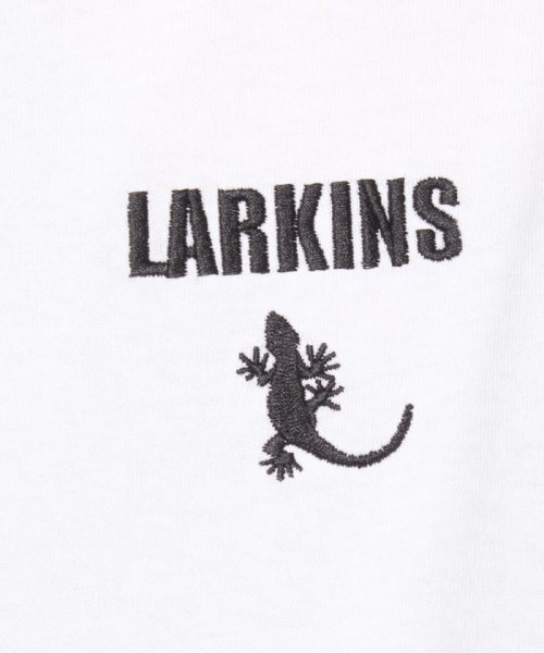 セール Larkins ラーキンス バックロゴ Tシャツパーカー ユニセックス Larkins Larkins Magaseek