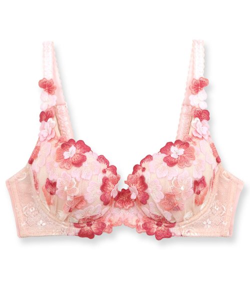 fran de lingerie(フランデランジェリー)/GRACE Flower Petal らくらく補正グレースフラワーペタル コーディネートブラジャー C65－D85カップ/img21