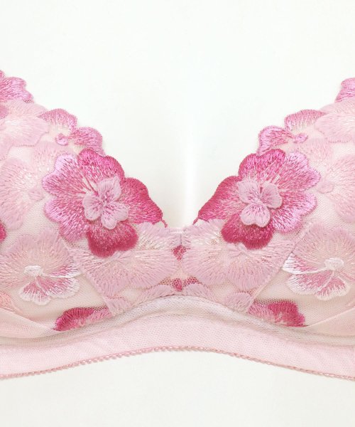 fran de lingerie(フランデランジェリー)/GRACE Flower Petal らくらく補正グレースフラワーペタル コーディネートノンワイヤー E65－G80カップ/img19