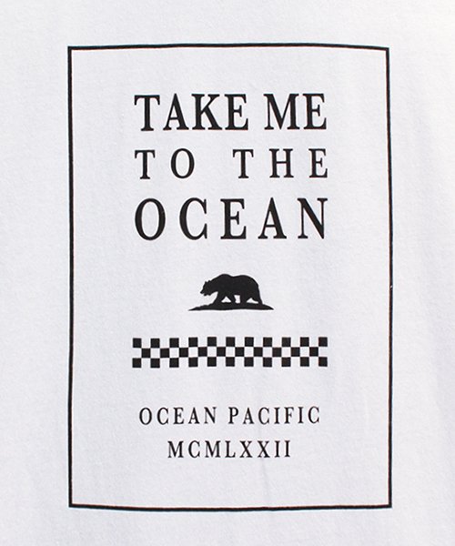 OceanPacific(OceanPacific)/【OceanPacific】 オーシャンパシフィック ボックスグラフィック  半袖 Tシャツ ユニセックス/img05