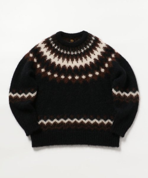 NOLLEY’S goodman(ノーリーズグッドマン)/【BATONER/バトナー】MOHAIR NORDIC CREW NECK モヘアノルディッククルーネック #BN－20FM－052/img19