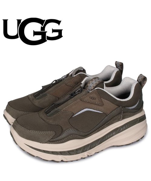 UGG(UGG)/UGG アグ スニーカー ダッドシューズ ジップ メッシュ メンズ CA805 厚底 ZIP MESH グリーン 1113330/img09