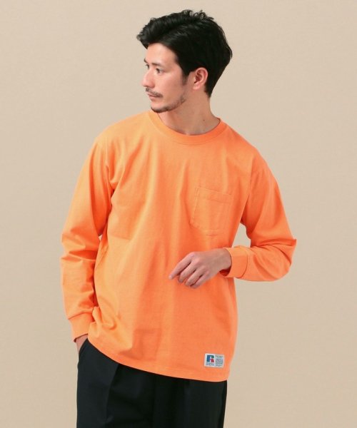 SHIPS MEN(シップス　メン)/【SHIPS別注】RUSSELL ATHLETIC: ユーズド加工 ロンT 20FW/img01