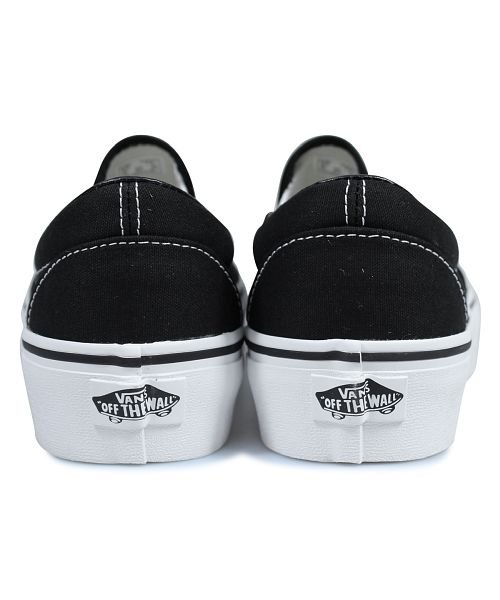 クーポン開催中 Vans ヴァンズ スリッポン クラシック スニーカー メンズ レディース バンズ 厚底 Classic Slip On Platform ブラック 黒 Vn0 ヴァンズ Vans Magaseek