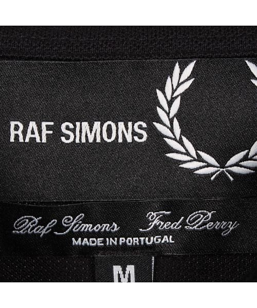 FRED PERRY(フレッドペリー)/フレッドペリー ラフシモンズ FRED PERRY RAF SIMONS ポロシャツ 半袖 メンズ コラボ SLIM FIT POLO SHIRT ブラック ネ/img03