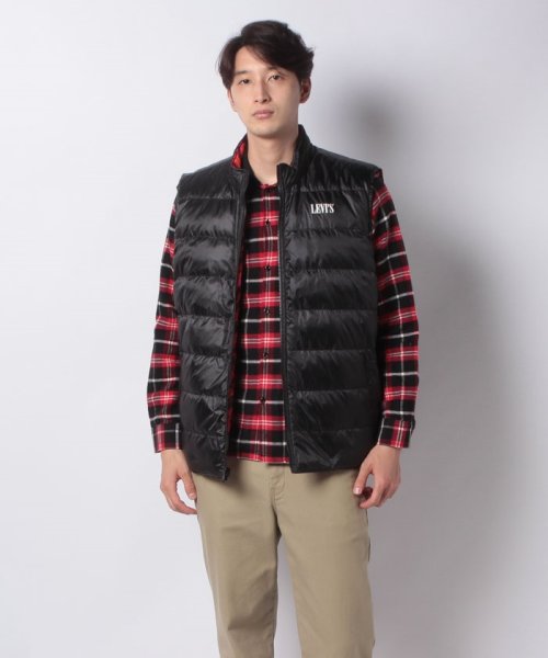 LEVI’S OUTLET(リーバイスアウトレット)/UNISX RVSBLE PUFFER VEST MINERAL BLACK/img05
