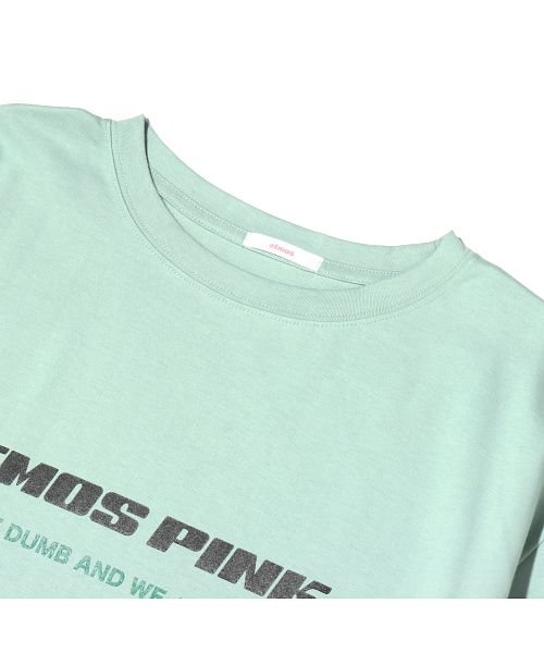 atmos pink(atmos pink)/アトモスピンク フロントロゴ ビッグティー/img01