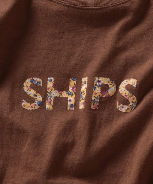 SHIPS MEN(シップス　メン)/【WEB限定】SHIPS: モチーフ ロゴ ペイズリー/フラワー/カモ柄 ロングスリーブ Tシャツ (ロンT)/img25