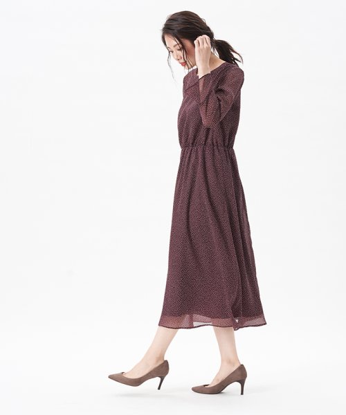 シフォンドット柄ワンピ ス キャラ オ クルス Cara O Cruz Magaseek