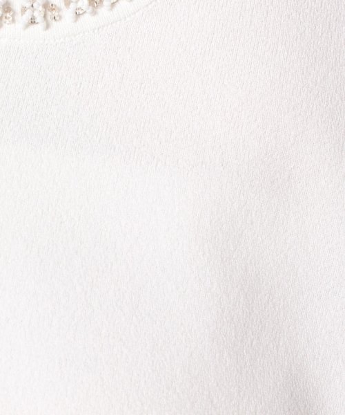 MADAM JOCONDE(マダム ジョコンダ)/【アンサンブル対応】ANA ビーズ刺繍 ニットプルオーバー/img04