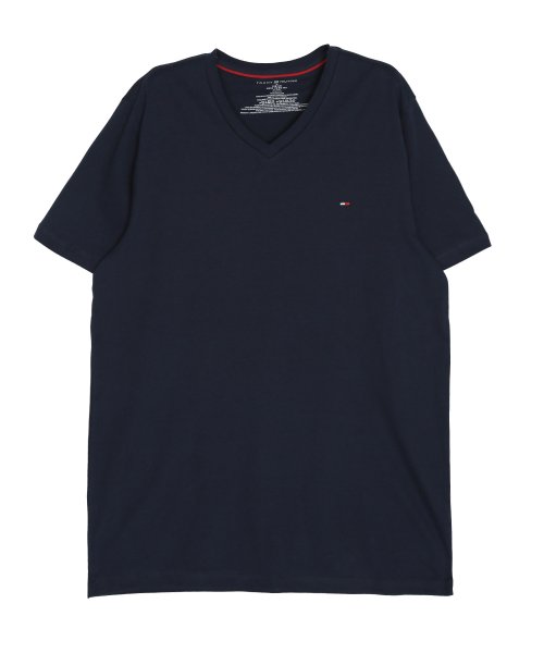 Tommy Hilfiger トミー ヒルフィガー Basic Cotton Core Flag ブランド Tシャツ メンズ レディース Vネック 半袖 T ジギーズショップ Jiggys Shop Magaseek