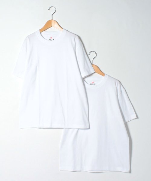 Amerikaya(Amerikaya)/【Hanes】ヘインズ　BEEFY　 ビーフィー 無地 パックTシャツ 2枚組セット/img08