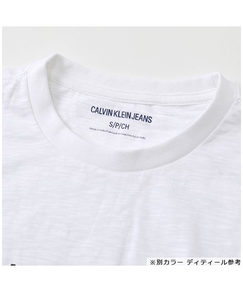 Calvin Klein(カルバンクライン)/【Calvin Klein(カルバンクライン)】41K7443 KEY ITEM ロゴT  クルーネック 半袖 Tシャツ 010/BLACK メンズ/img02