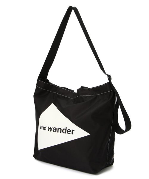 BEAVER(ビーバー)/and wander/アンドワンダー　CORDURA big logo tote bag large コーデュラビッグロゴトートバッグラージ /img01