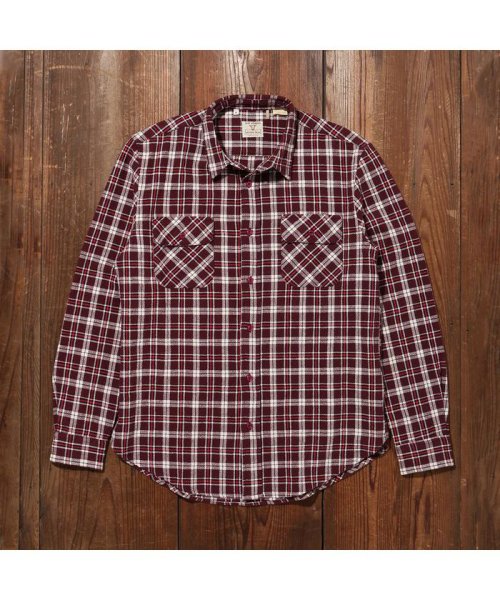 Levi's(リーバイス)/ショートホーンシャツ SHORTHORN PLAID OXBLOOD/img01