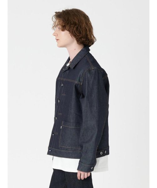 Levi's(リーバイス)/LEVI'S(R) MADE&CRAFTED(R) TYPE II トラッカージャケット WORN ダークインディゴ CRISP MOJ/img01