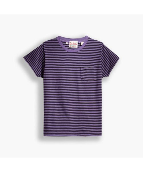 Levi's(リーバイス)/1950'S SPORTSWEAR Tシャツ PURPLE STRIPE TONAL/img08