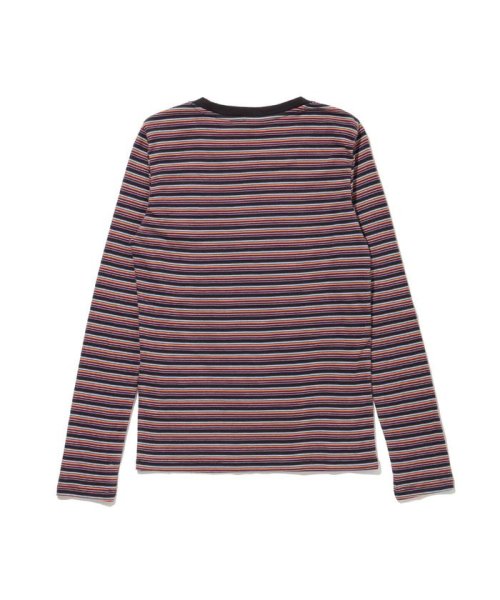 Levi's(リーバイス)/ロングスリーブ BABY Tシャツ CORDIERITE CAVIAR STRIPE/img02