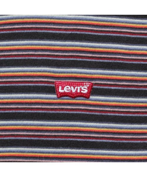 Levi's(リーバイス)/ロングスリーブ BABY Tシャツ CORDIERITE CAVIAR STRIPE/img06