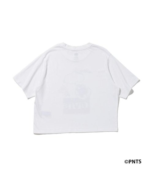 Levi's(リーバイス)/グラフィックボクシーTシャツ SNOOPY RUNNER WHITE/img02