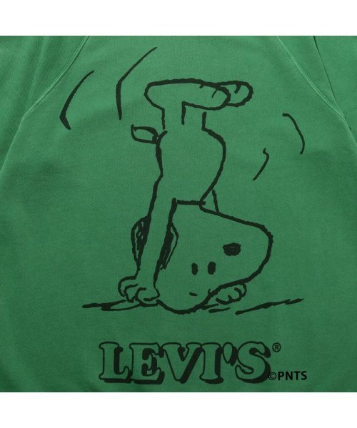 Levi's(リーバイス)/クルーネックカットオフTシャツ HOOPS HANGING SNOOPY/img06