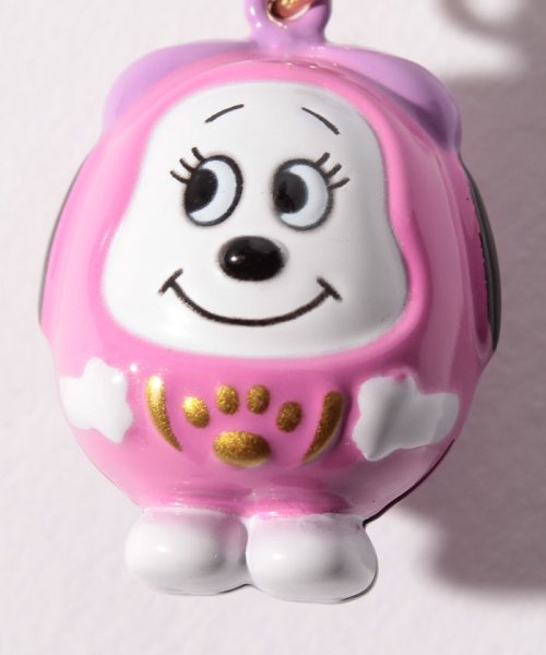 Peanuts Peanuts Snoopy Peanuts ピーナッツ ベル福だるま鈴ストラップ Magaseek