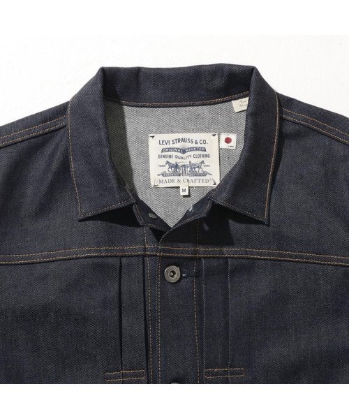 Levi's(リーバイス)/LEVI'S(R) MADE&CRAFTED(R) TYPE II トラッカージャケット WORN ダークインディゴ CRISP MOJ/img03