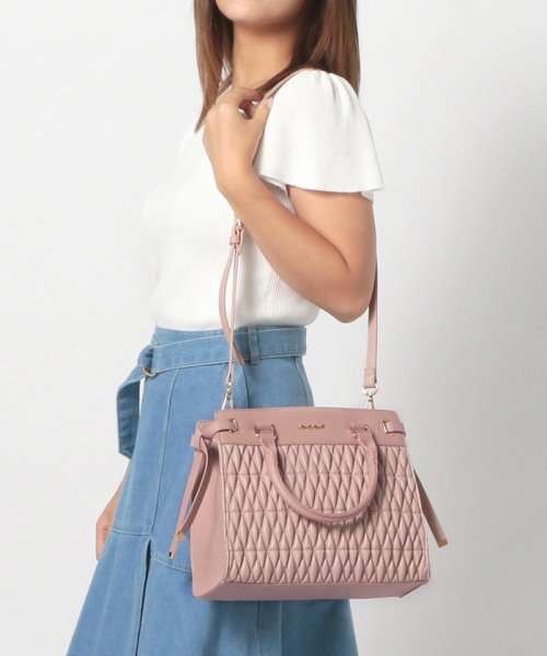 セール 50 Off 美人百花11月号掲載 キルティングミドルトートバッグ ミッシュマッシュ Misch Masch Magaseek