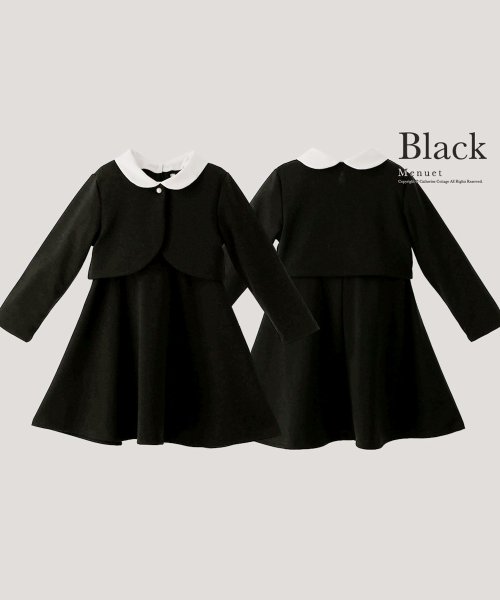 白襟付き半袖ワンピース ノーカラーボレロアンサンブル 入学式 キャサリンコテージ Catherine Cottage Magaseek