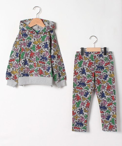 キースヘリング 土臭く セットアップ 