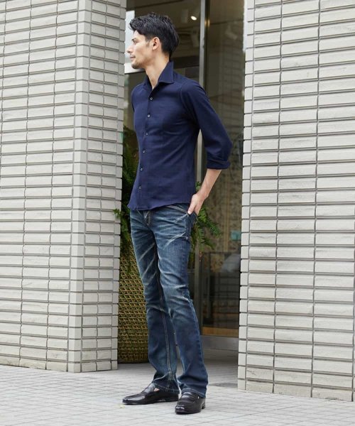 MICHEL KLEIN HOMME(ミッシェルクランオム)/シャツ（ラッセルシャドーチェック）/img17