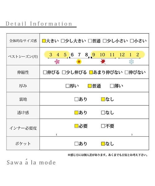 Sawa a la mode(サワアラモード)/エレガント刺繍のスカラップカーディガン/img19