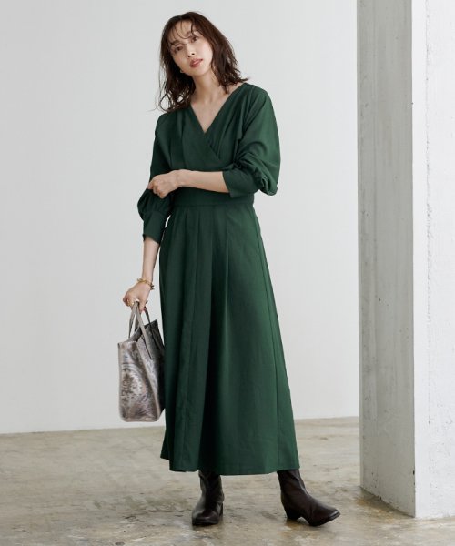 セール カシュクールワンピース ユアーズ Ur S Magaseek