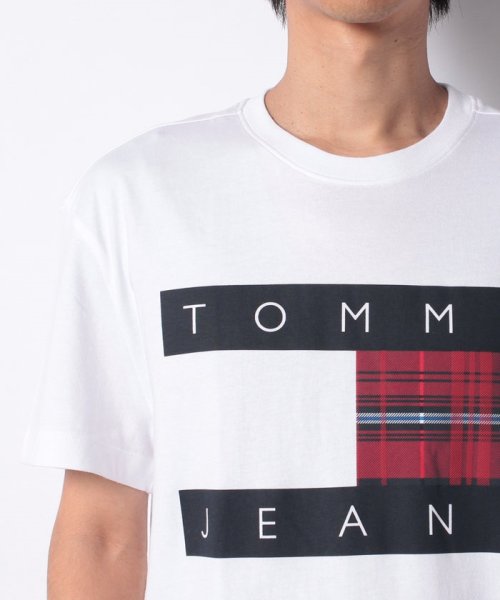 TOMMY JEANS(トミージーンズ)/チェックロゴTシャツ/img04