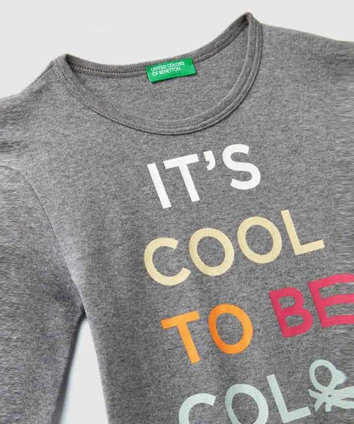 BENETTON (UNITED COLORS OF BENETTON GIRLS)(ユナイテッド　カラーズ　オブ　ベネトン　ガールズ)/ベーシックロゴプリントTシャツ・カットソー/img06