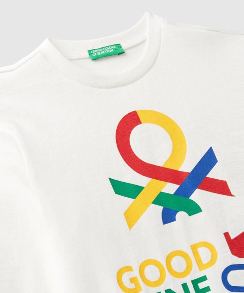 BENETTON (UNITED COLORS OF BENETTON BOYS)(ユナイテッド　カラーズ　オブ　ベネトン　ボーイズ)/ベーシックロゴTシャツ・カットソー/img01