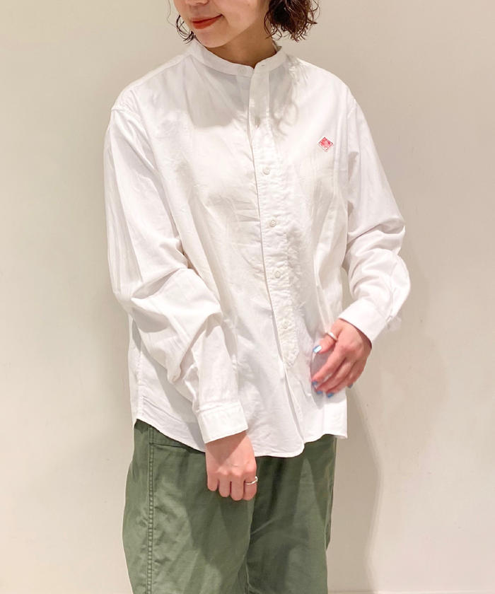 【DANTON/ダントン】バンドカラーシャツ SHIRTS YOX #JD－3606 YOX