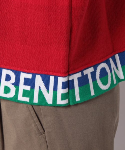 BENETTON (mens)(ベネトン（メンズ）)/コットンスウェットライククルーネックニット・セーター/img09