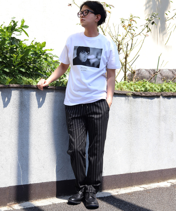 【Kevin Cummins×MEN'S BIGI】OASISフォトグラフTシャツ