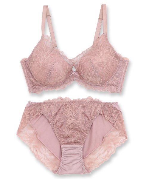 fran de lingerie(フランデランジェリー)/Style Up Wireless　－Leaf－ スタイルアップワイヤレスリーフ ブラ＆ショーツセット B65－G80カップ/img02