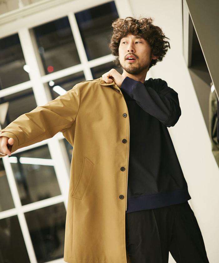 セール】７ＤＡＹＳ ＣＯＡＴ フード脱着ステンカラー(503474983