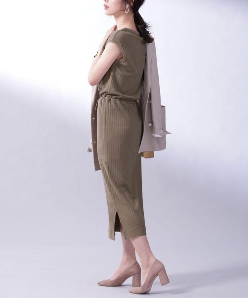 セール Anti Soaked Ribドロストワンピース ナノ ユニバース Nano Universe Magaseek