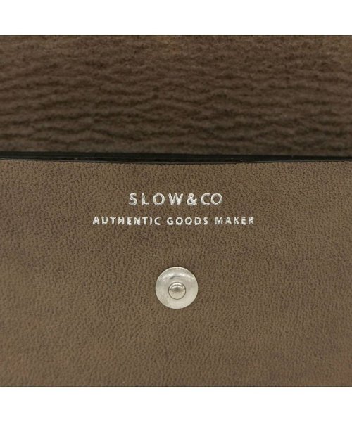 SLOW(スロウ)/スロウ カードケース SLOW 名刺入れ ingrasat イングラサット card case カード入れ 薄型 じゃばら 本革 日本製 SO751I/img12