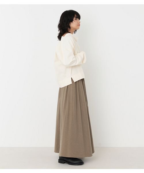 BLACK BY MOUSSY(ブラックバイマウジー)/wrap gather skirt/img22