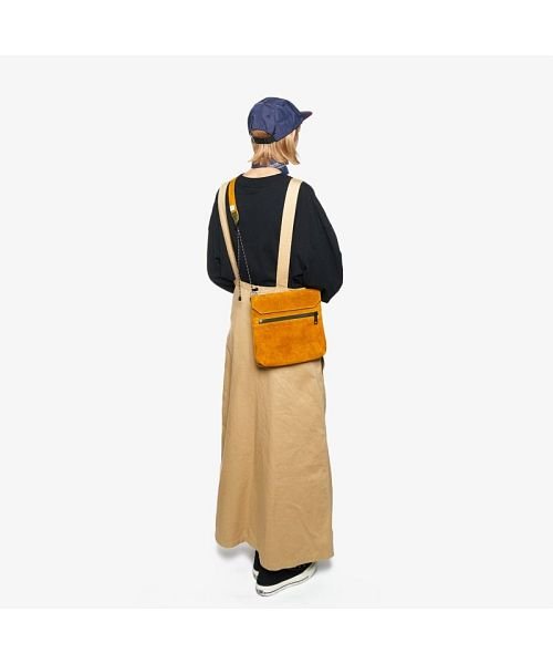 AS2OV(AS2OV)/AS2OV / アッソブ SUEDE SACOCHE－ORANGE/img01