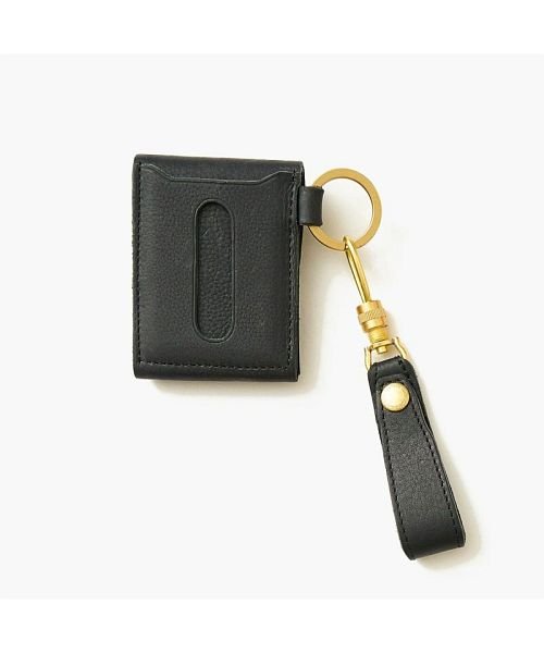 AS2OV(AS2OV)/AS2OV / アッソブ OILED SHRINK LEATHER COIN CASE－BLACK/img01