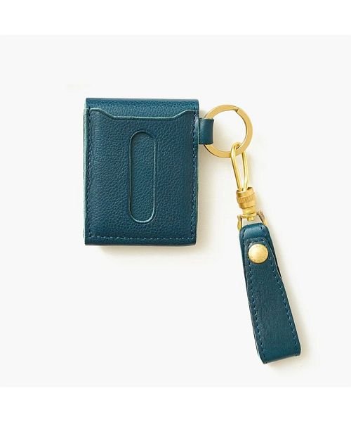 AS2OV(AS2OV)/AS2OV / アッソブ OILED SHRINK LEATHER COIN CASE－NAVY/img01