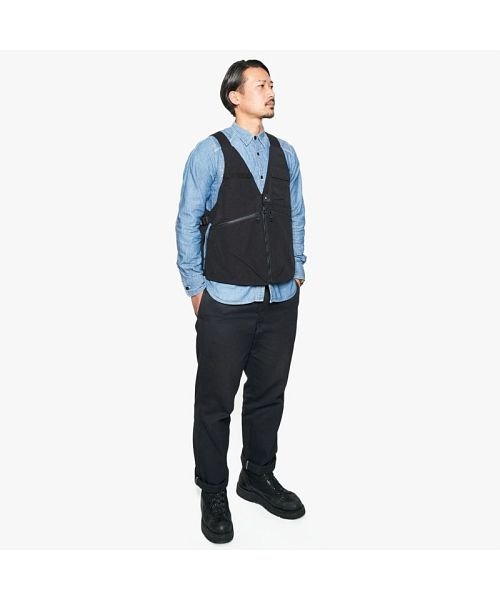 AS2OV(AS2OV)/AS2OV / アッソブ SHRINK NYLON CAMP VEST 3－GR/img07